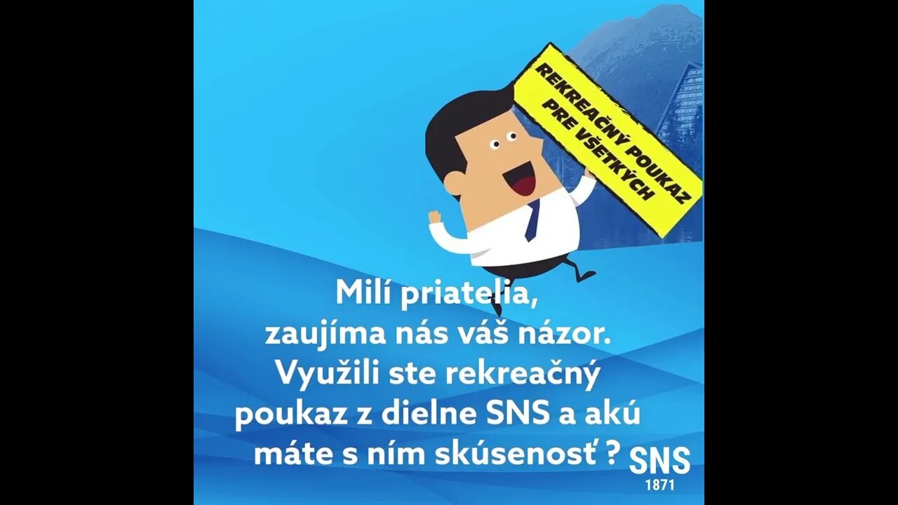 Využili ste rekreačný poukaz z dielne SNS?