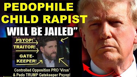 Controlled OppPRO 'Virus' & Pedo TRUMP Gatekeeper Psyop 'The People's Voice' in Plain Sight!