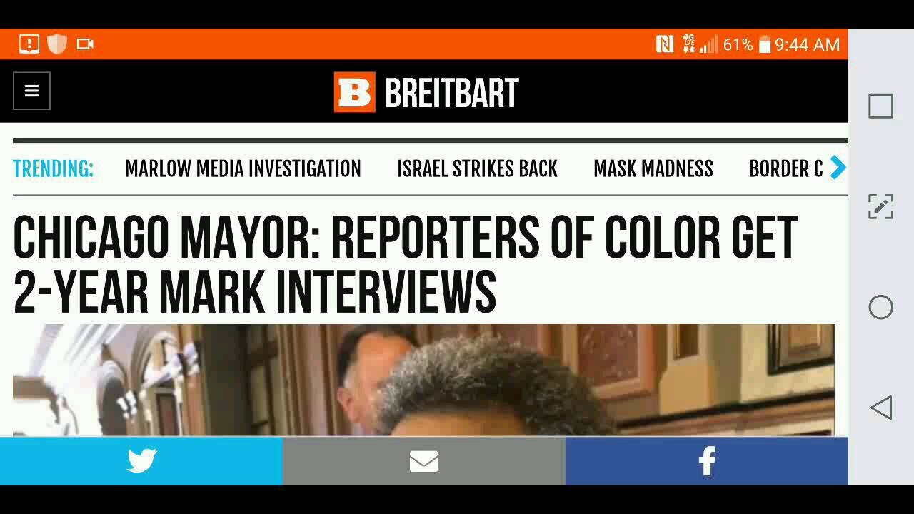 Chicago Mayor Reflecting Urban Segregation...