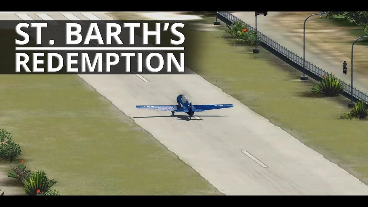 Prepar3D - A2A T-6 Texan - St. Barth's Redemption