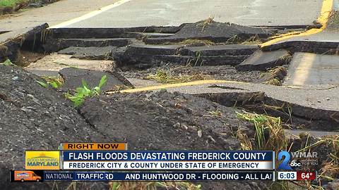 Severe weather sparks State of Emergency for Frederick County