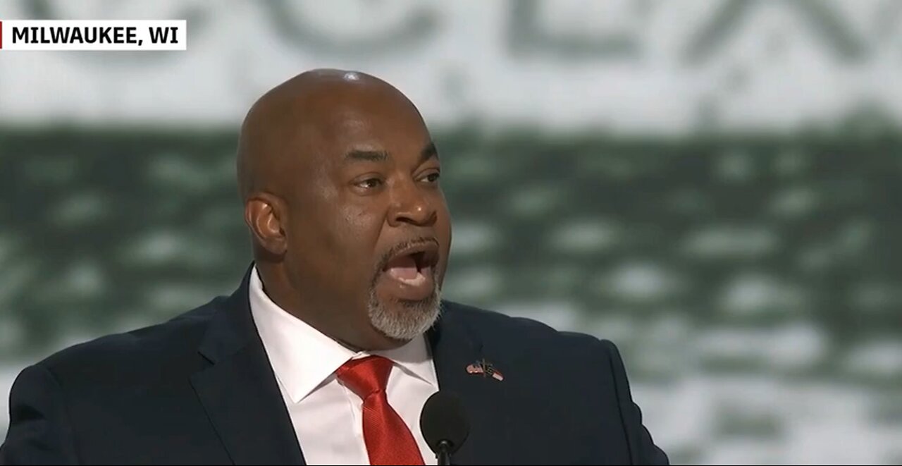 Mark Robinson said make America great again. #trump #trump2024 #markrobinson