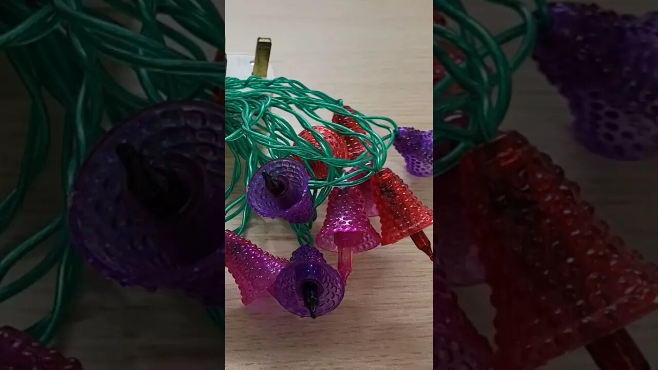 Pifco Mini Bells Christmas Lights - Top 3 Model #christmas #lights #pifco #vintage #mini #bells #uk