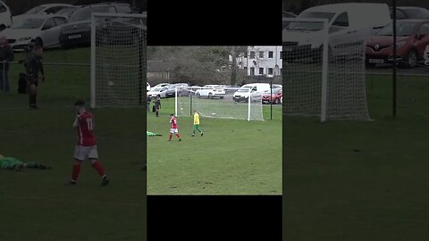 Defender Almost Scores a Bizarre Own Goal! | Grassroots Football #shorts