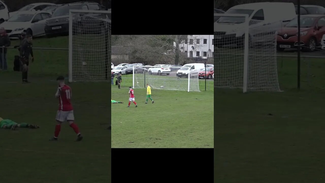 Defender Almost Scores a Bizarre Own Goal! | Grassroots Football #shorts