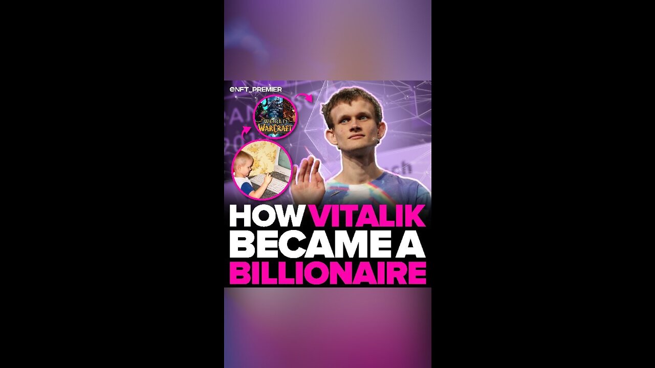 How the founder of Ethereum became a billionaire!!