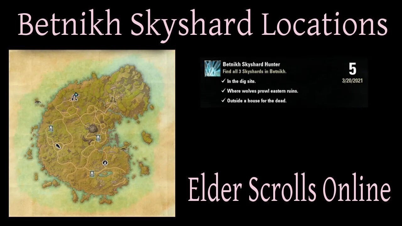 Betnikh Skyshard Locations [Elder Scrolls Online] ESO