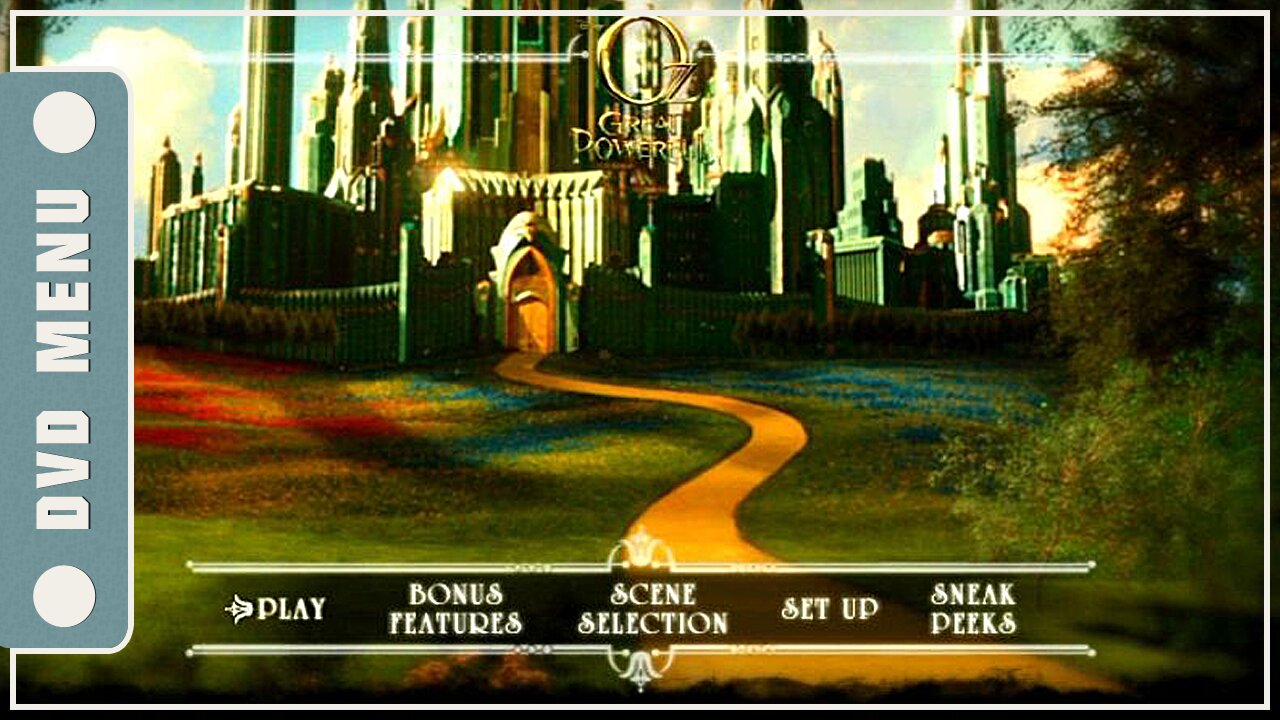 Oz the Great and Powerful - DVD Menu