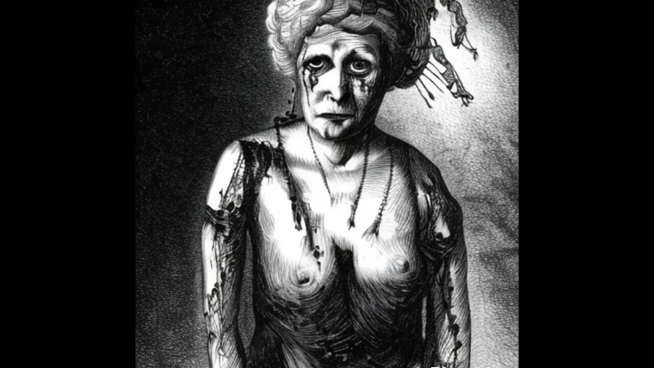 A Collection of Artificial Intelligence AI-Generated Images: Macabre Women Dark Vibes - Mister 8