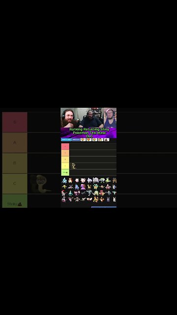 Arbok #pokemon #reaction #fypシ #tierlist #reactionshorts #pokemonscarletandviolet #trending