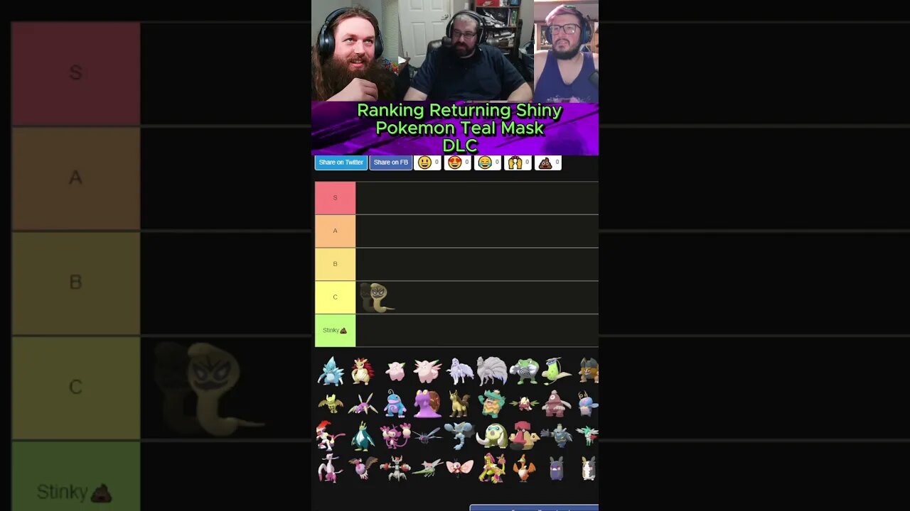 Arbok #pokemon #reaction #fypシ #tierlist #reactionshorts #pokemonscarletandviolet #trending