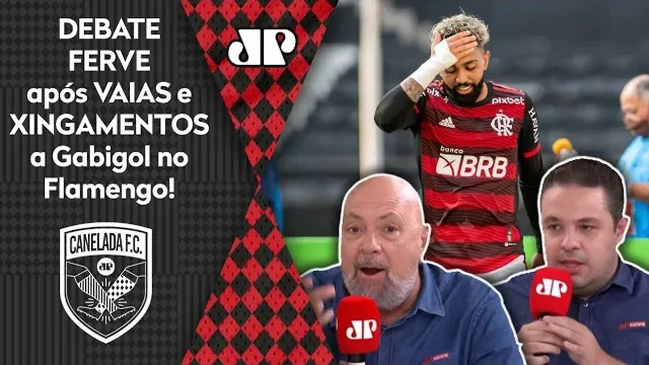 "Cara, o GABIGOL pra mim é..." Atacante do Flamengo é XINGADO por torcedores, e DEBATE FERVE!
