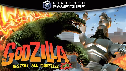 Godzilla: Destroy All Monsters Melee | 20 Min Gameplay 1080p | Nintendo Gamecube