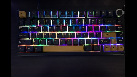 EPOMAKER AULA F75 75% Wireless Mechanical Keyboard Unboxing Video