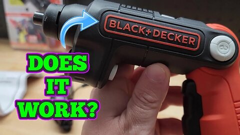 What You Don't Know About This Black And Decker Screwdriver!