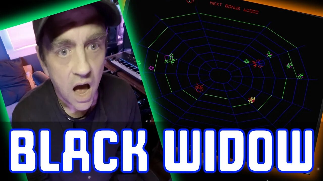 Shooting Missiles at Me! | Classic Arcade Black Widow
