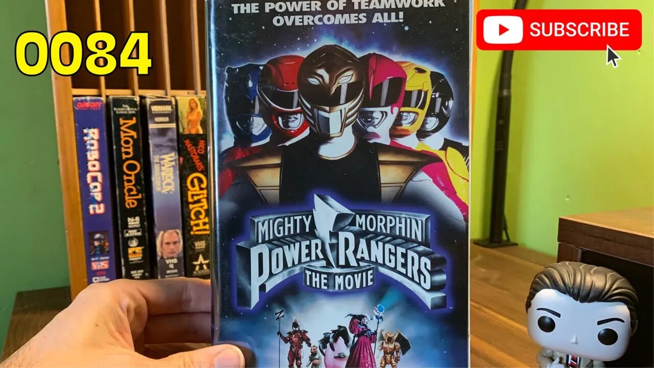 [0084] MIGHTY MORPHIN POWER RANGERS - THE MOVIE (1995) VHS [INSPECT] [#mightymorphinpowerrangersVHS]