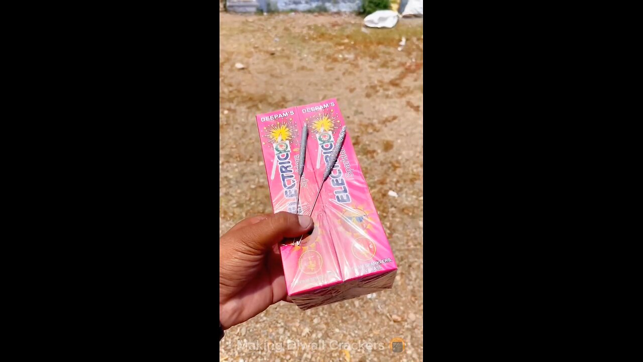 Making Diwali Crackers 🎇🎇🎇 in India