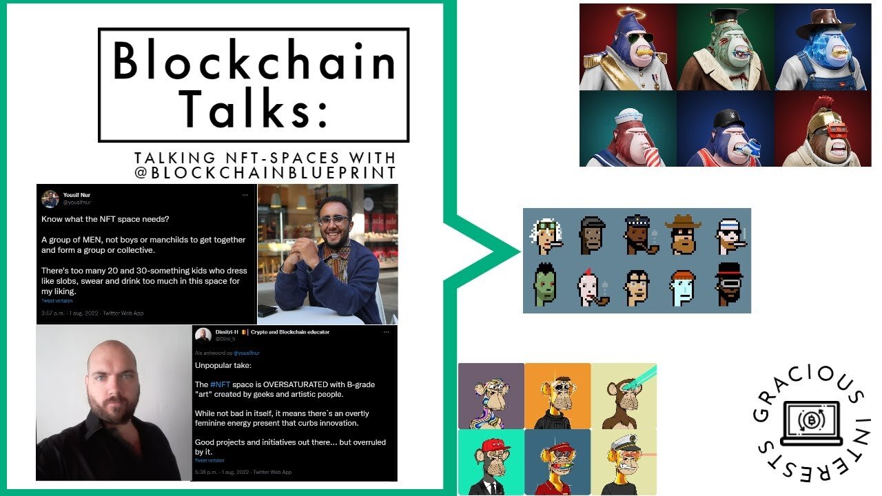 BLOCKCHAIN TALK SPECIAL: Talking NFT-spaces with @BlockchainBlueprint