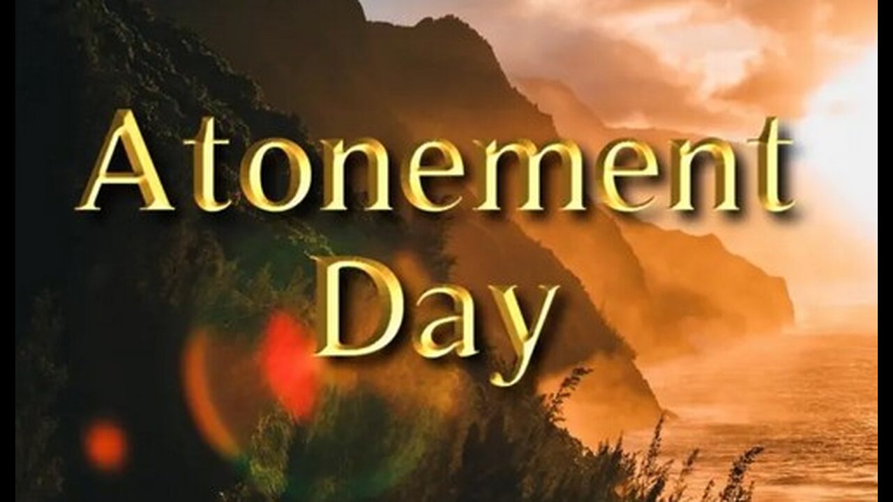 +82 ATONEMENT DAY, Luke 23:32-46 (Palm Sunday Service)