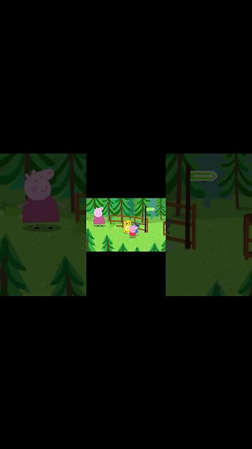 KEEPING THE FOREST CLEAN - My Friend Peppa Pig #shorts