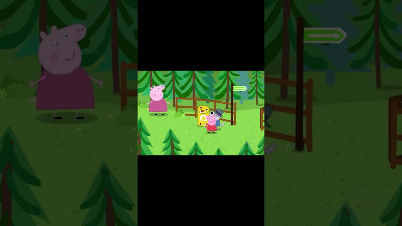 KEEPING THE FOREST CLEAN - My Friend Peppa Pig #shorts
