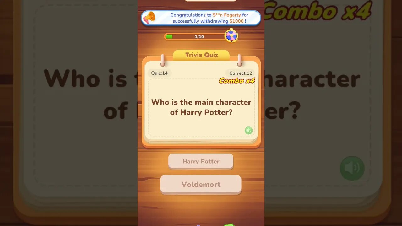 WHAT MAIN CHARACTER HARRY POTTER IS