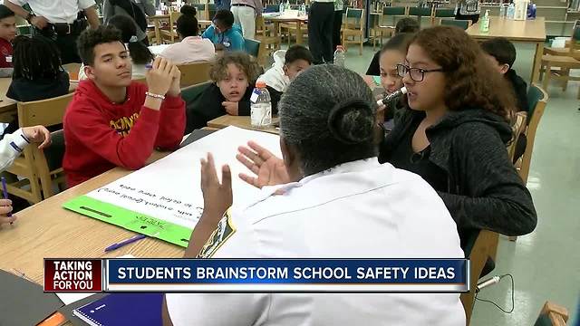 Hillsborough County middle school students asked to brainstorm school safety ideas