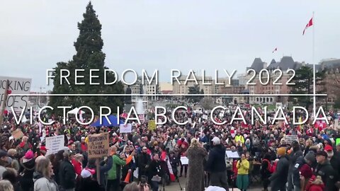 Freedom Rally 2022 | Amazing Grace! Victoria BC