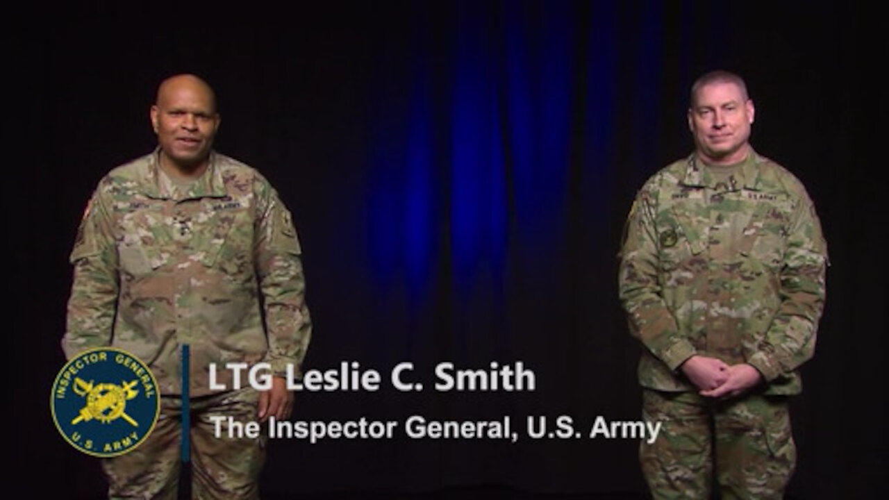 Update February 2021 Army Inspector General