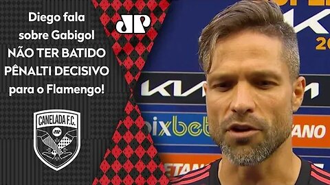 "ALI FOI..." OLHA o que Diego falou sobre Gabigol NÃO TER BATIDO PÊNALTI DECISIVO em Flamengo x Galo