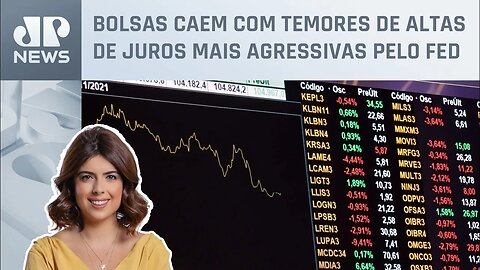 Camila Abdelmalack: Ibovespa dolarizado é atingido por baixa dos mercados