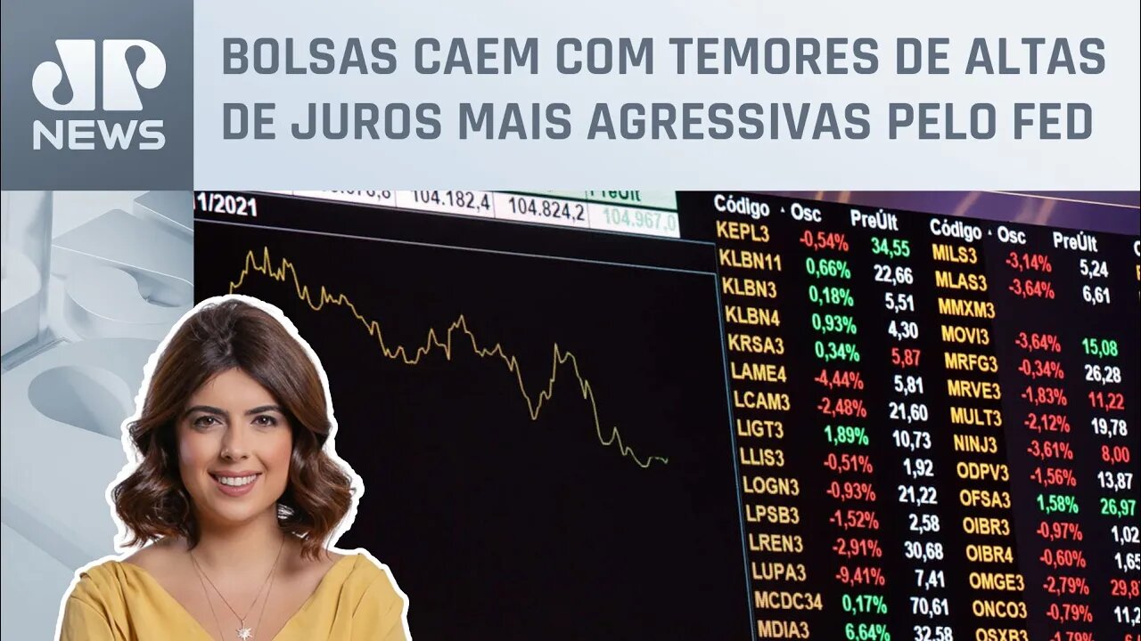 Camila Abdelmalack: Ibovespa dolarizado é atingido por baixa dos mercados