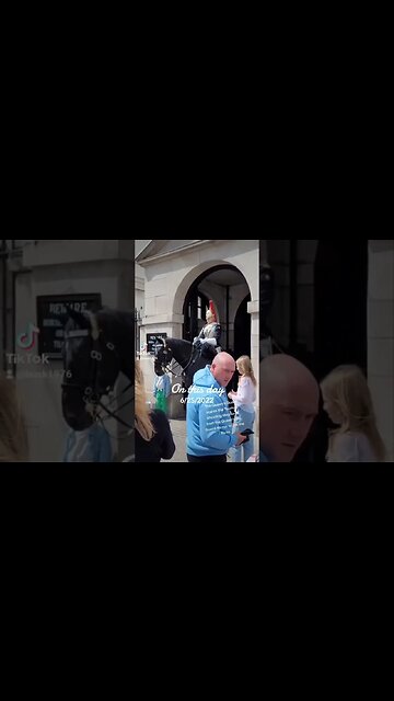 Two shouts in one video stand back from the Queens life 2022 #horseguardsparade