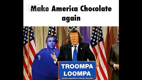 Donald Trump Willy Wonka Style