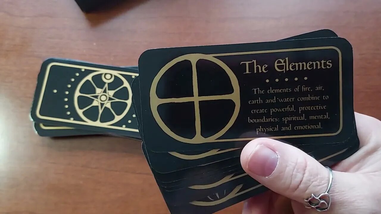 Unboxing Making Magick Cards by Priestess Moon