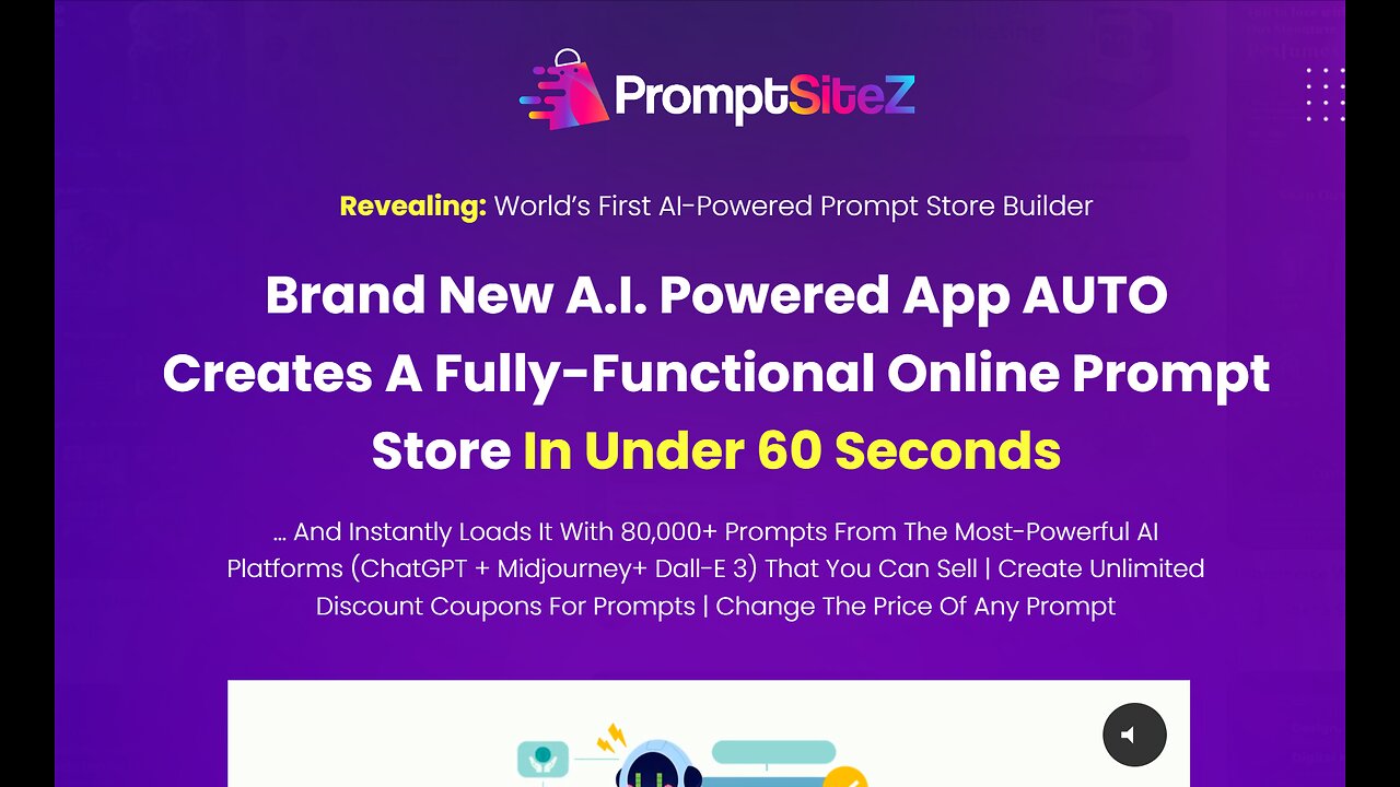 PromptSiteZ Demo: An AI-Powered Software That Automates PROMPT Store Creation