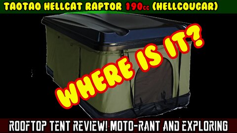 (E21) Trustmade Rooftop tent review. Moto-Rant (Karening) A Quiet Place and Exploring