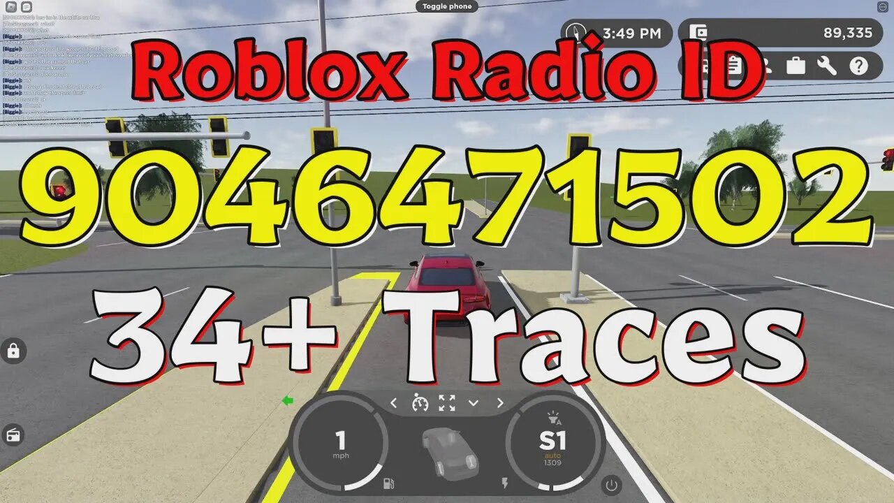 Traces Roblox Radio Codes/IDs