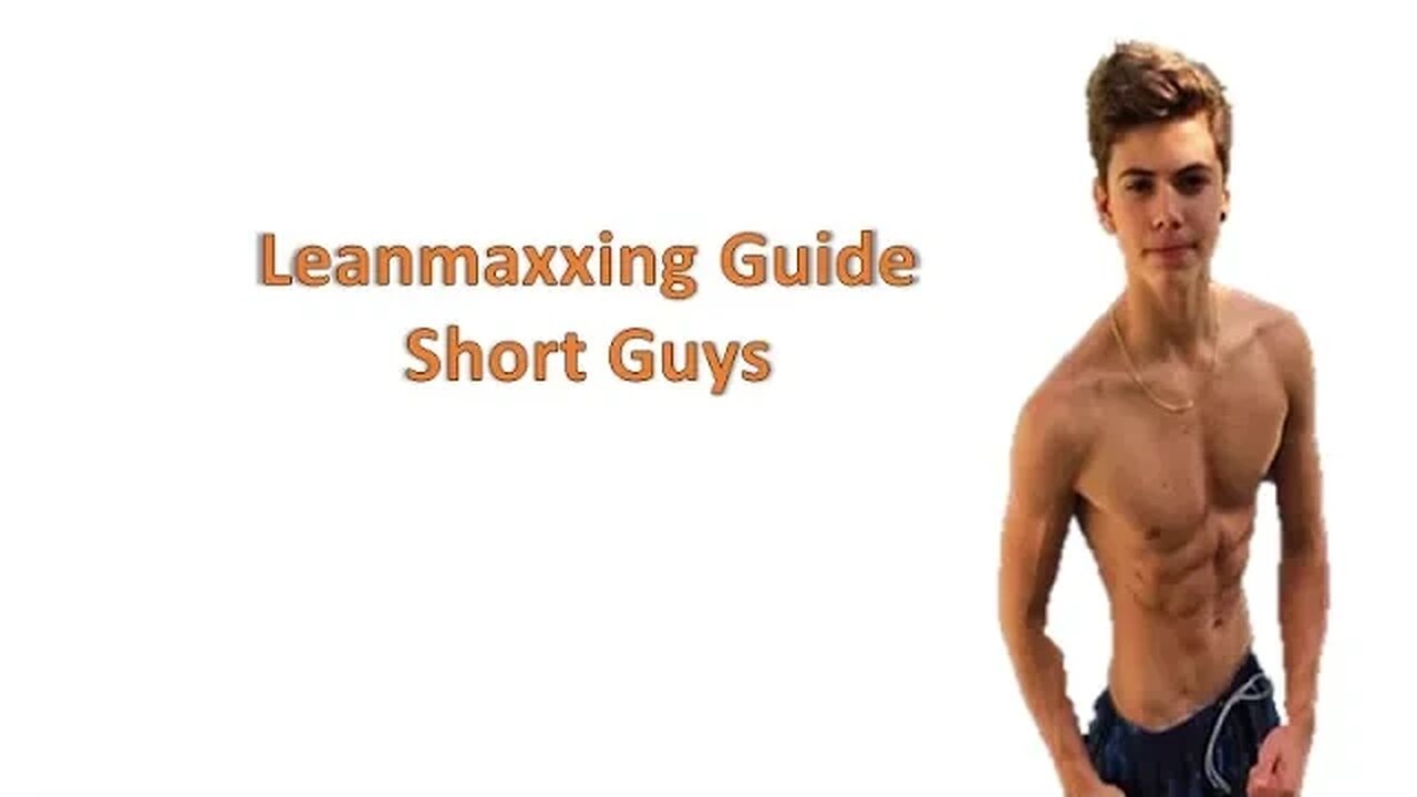 Leanmaxxing Guide for Short guy #blackpill