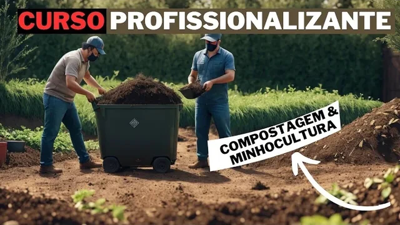 CURSO SOBRE MINHOCAS - Compostagem e Minhocultura | RELÍQUIA ENCONTRADA!
