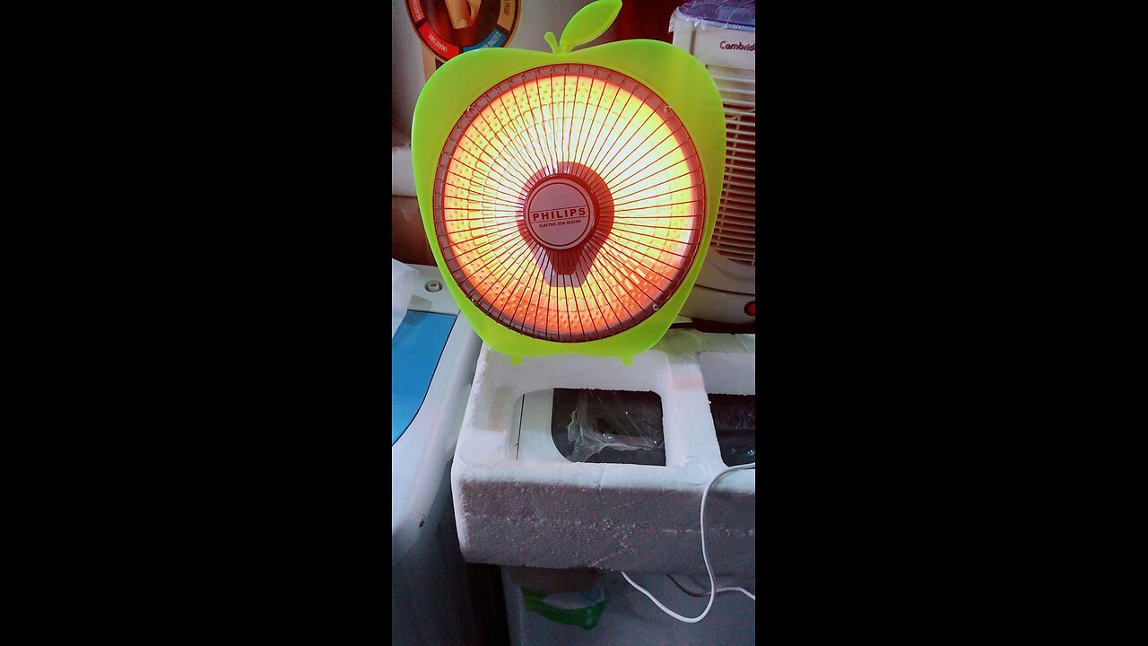 Dish electric heater