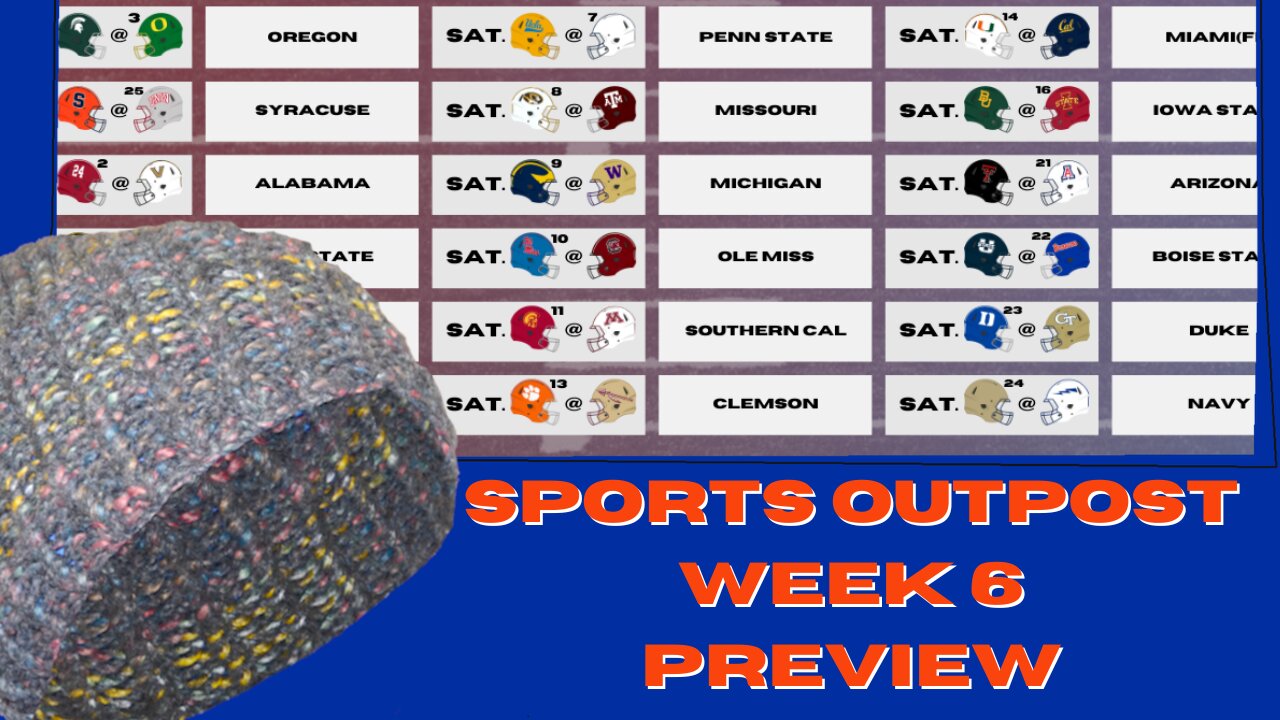 2024 CFP Final Rematch, MIZ At A&M, Week 6 Preview, & CFB X News