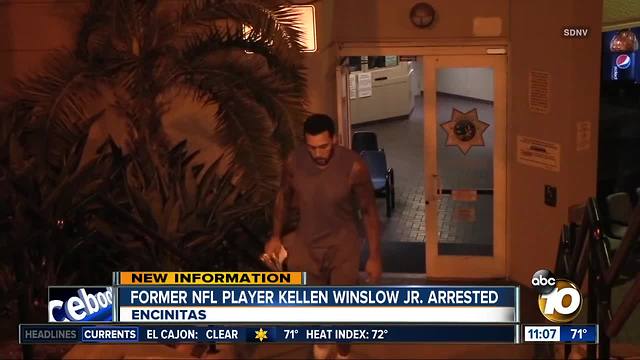 Former NFL player Kellen Winslow Jr. arrested