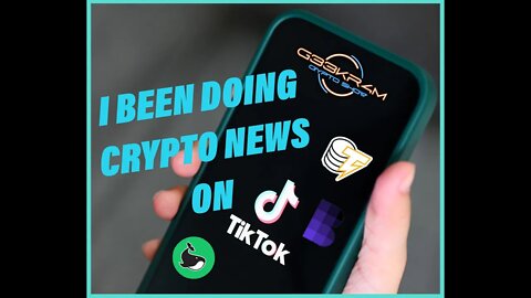 CRYPTO NEWS PROVIDING IS A NEW HOBBY OF MINE JUST AN UPDATE IN THIS BEAR MARKET