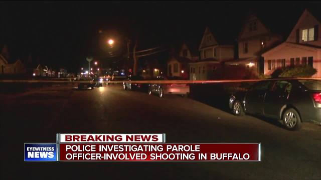 Developing: Parole officer shoots suspect in leg