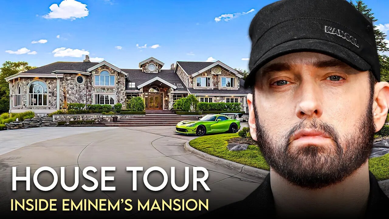 Eminem | House Tour | Michigan Mansion for Sale $3.25 Million & More