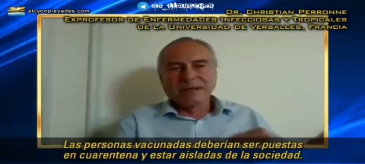 Dr. Christian Perronne Ex profesor de la Universidad de Versalles, Francias