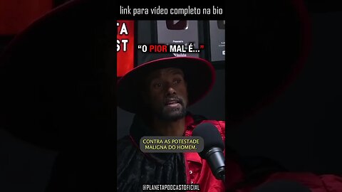 “EU NÃO SOU CONTRA JESUS” com Toninho do Diabo | Planeta Podcast (Sobrenatural) #shorts