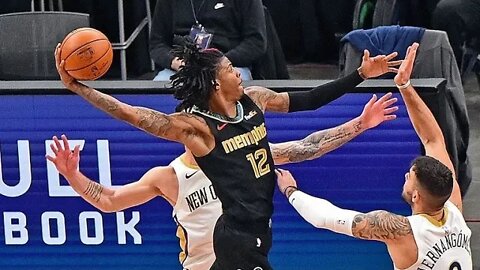 JA MORANT TAKING FLIGHT #SHEESH